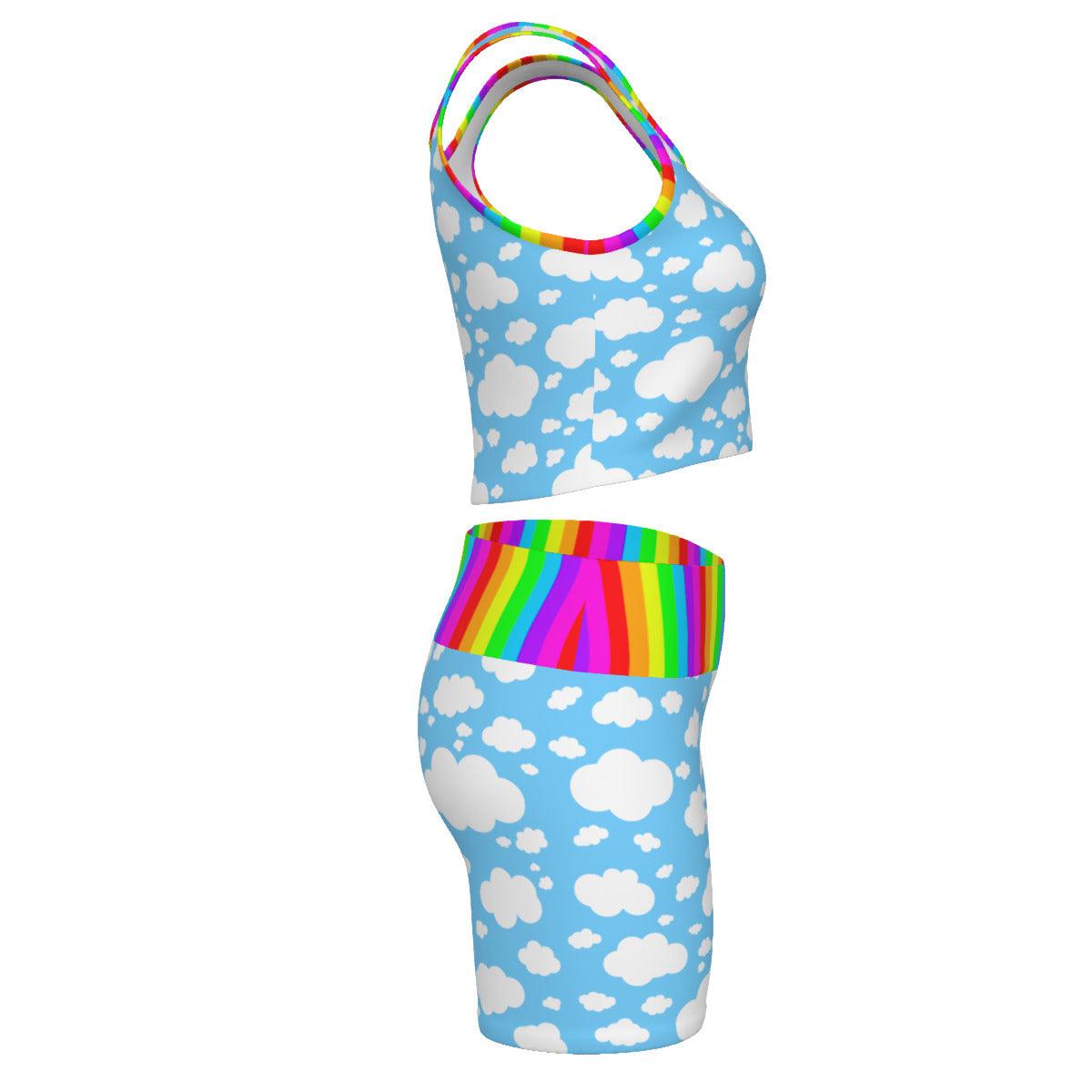 Cloudy Rainbow Safety Set