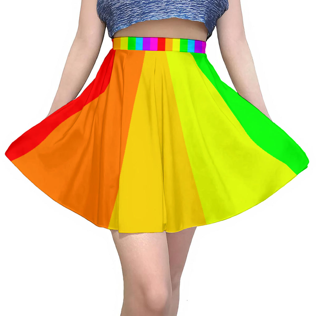 Color Wheel Skirt