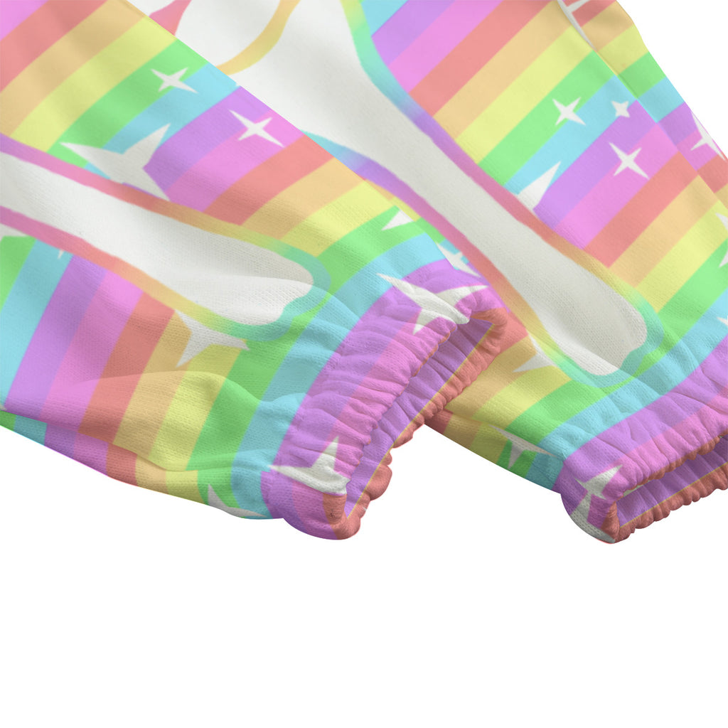 Pastel RainBones Fleece Pants