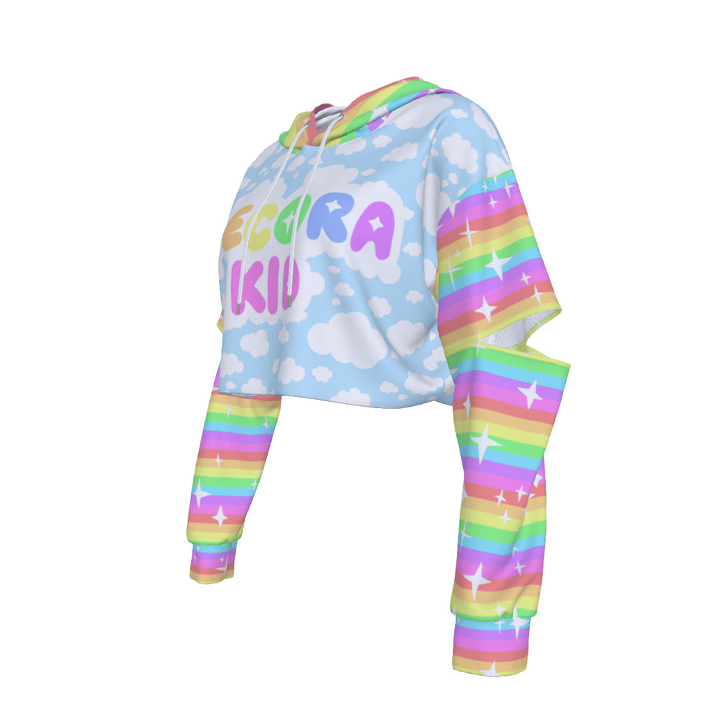 Pastel DECORA KID Sleeves Cut Out Sweater
