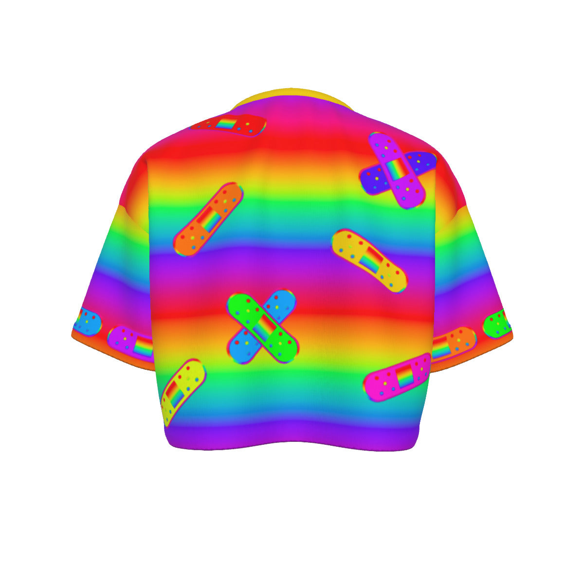 Band-Aids Cropped Tshirt
