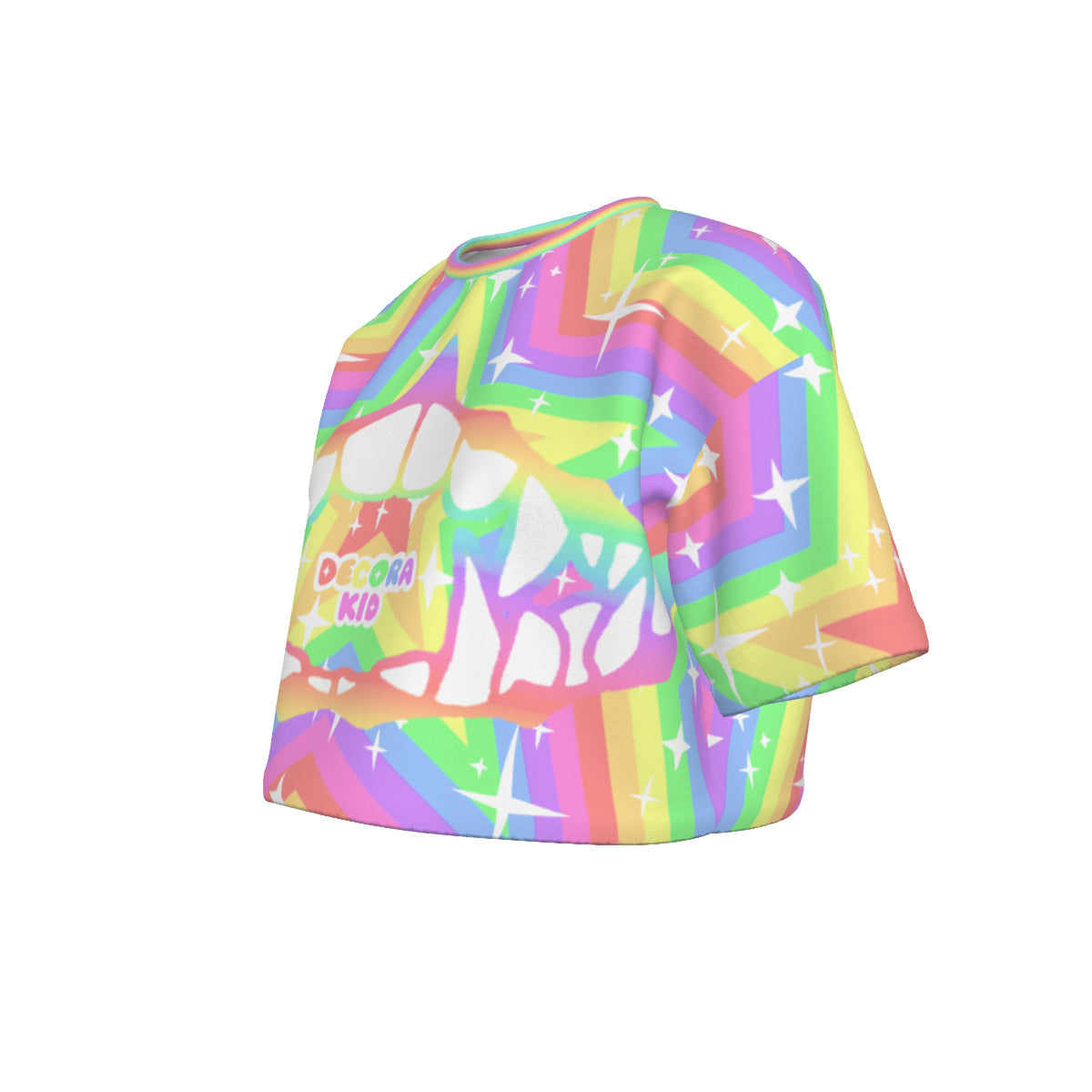 Pastel Jaw-Dropping Cropped Tshirt
