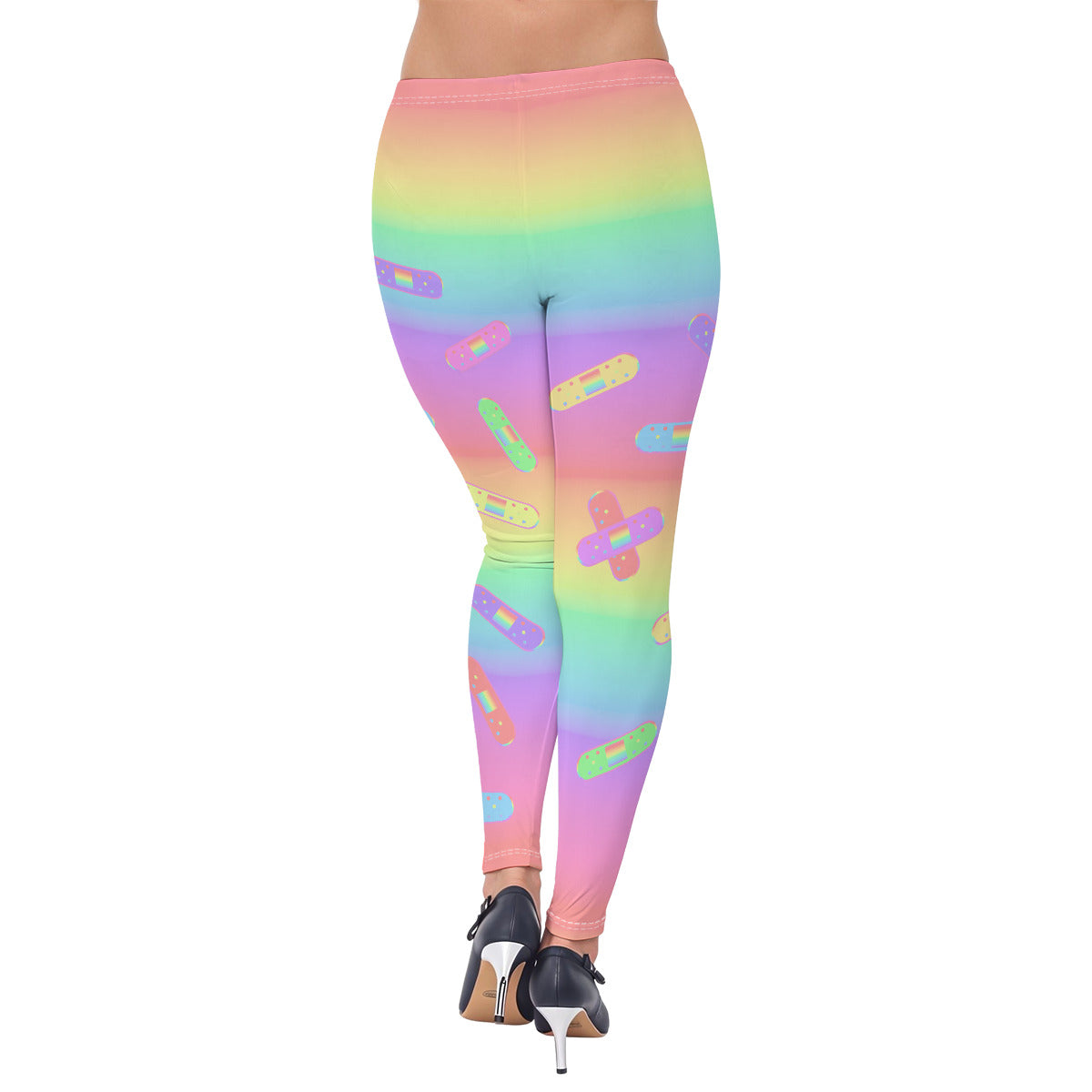 Pastel Band-Aids Leggings