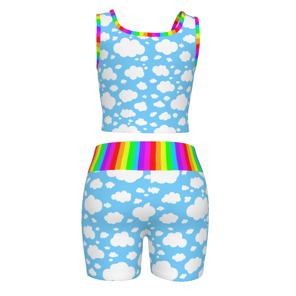 Cloudy Rainbow Safety Set