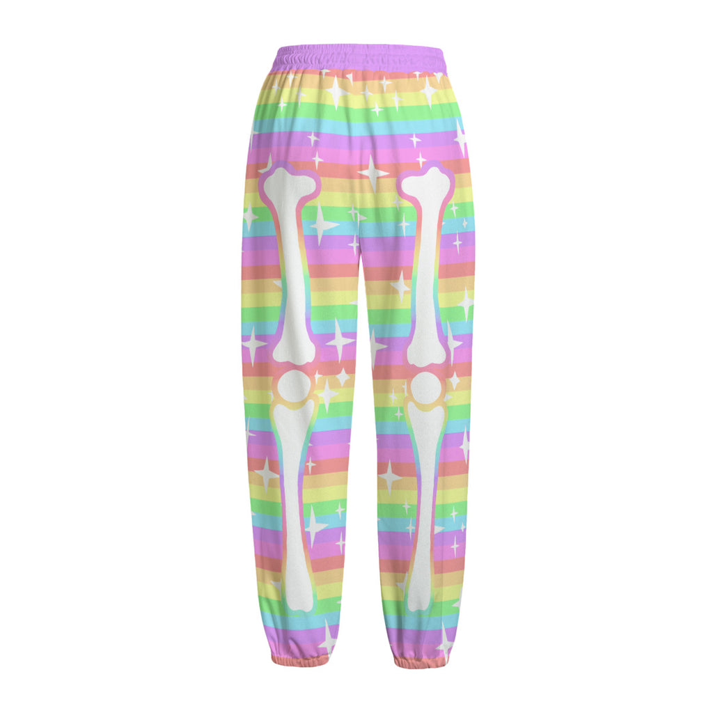 Pastel RainBones Fleece Pants