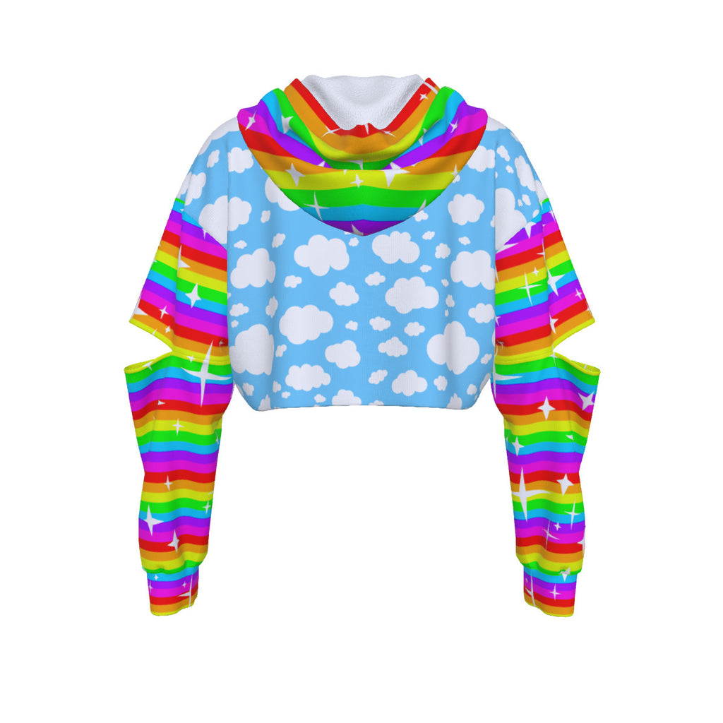 DECORA KID Sleeves Cut Out Sweater
