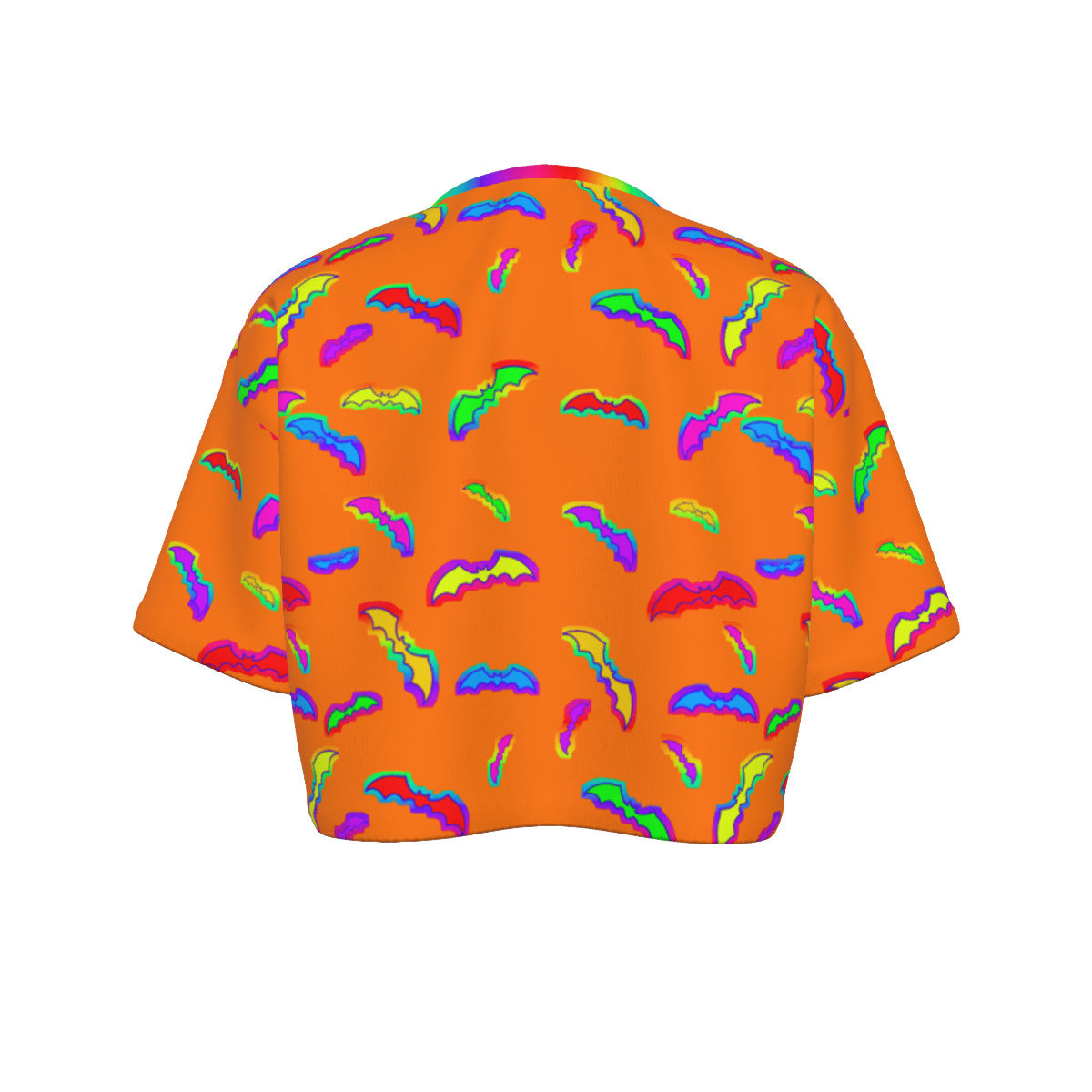 DECO-Pumpkin Cropped Tshirt