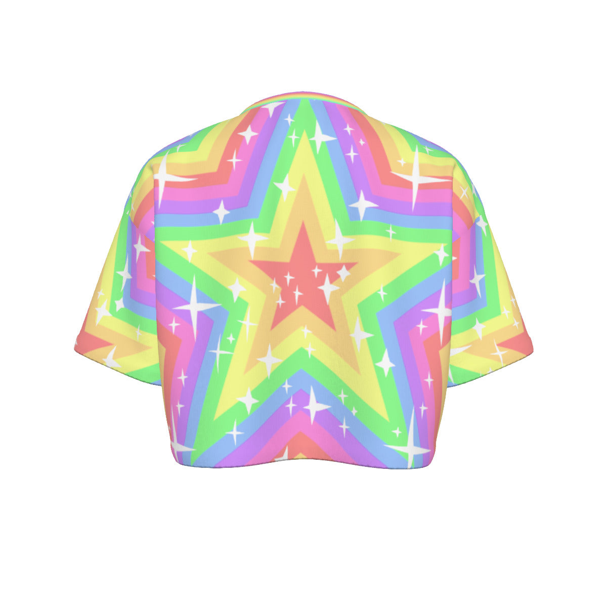 Pastel Jaw-Dropping Cropped Tshirt