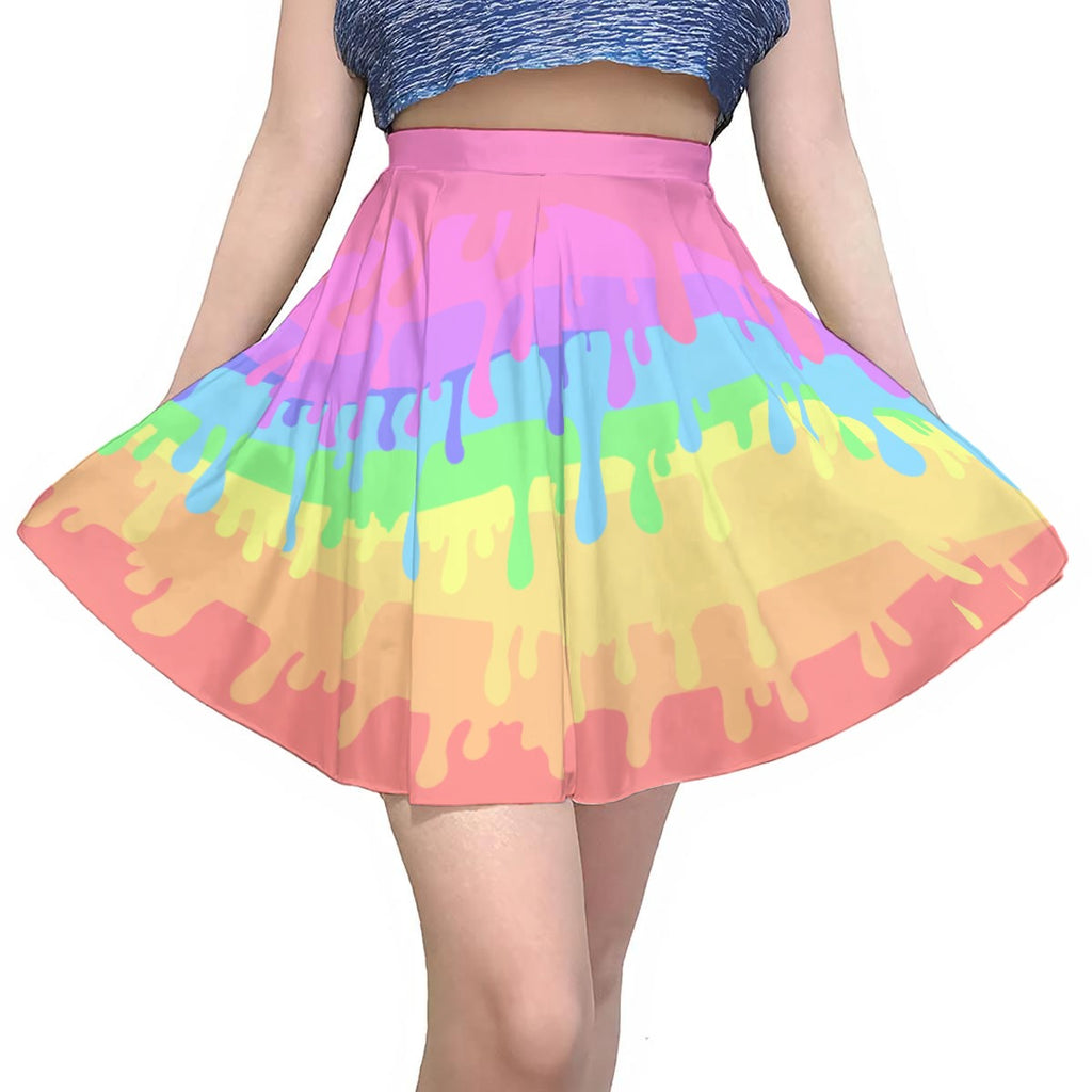 Pastel Dripping Skirt