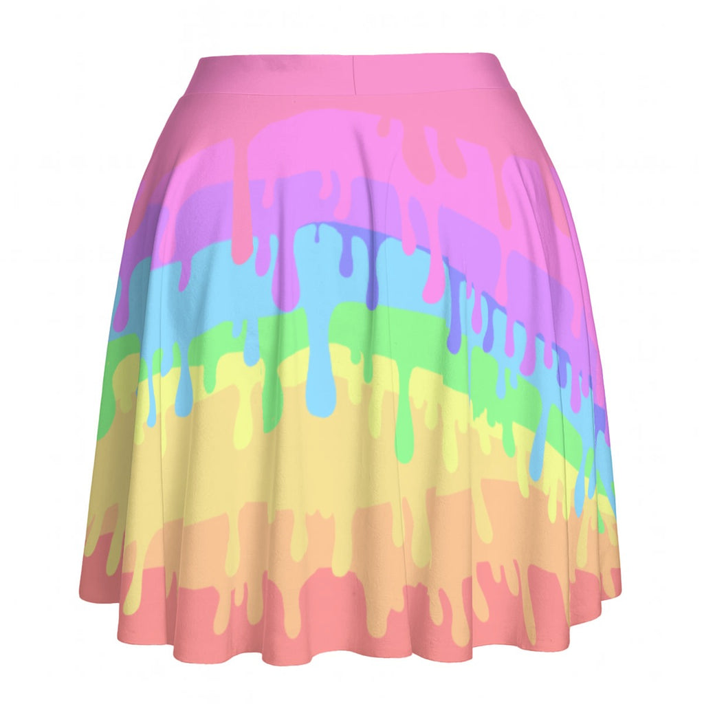 Pastel Dripping Skirt