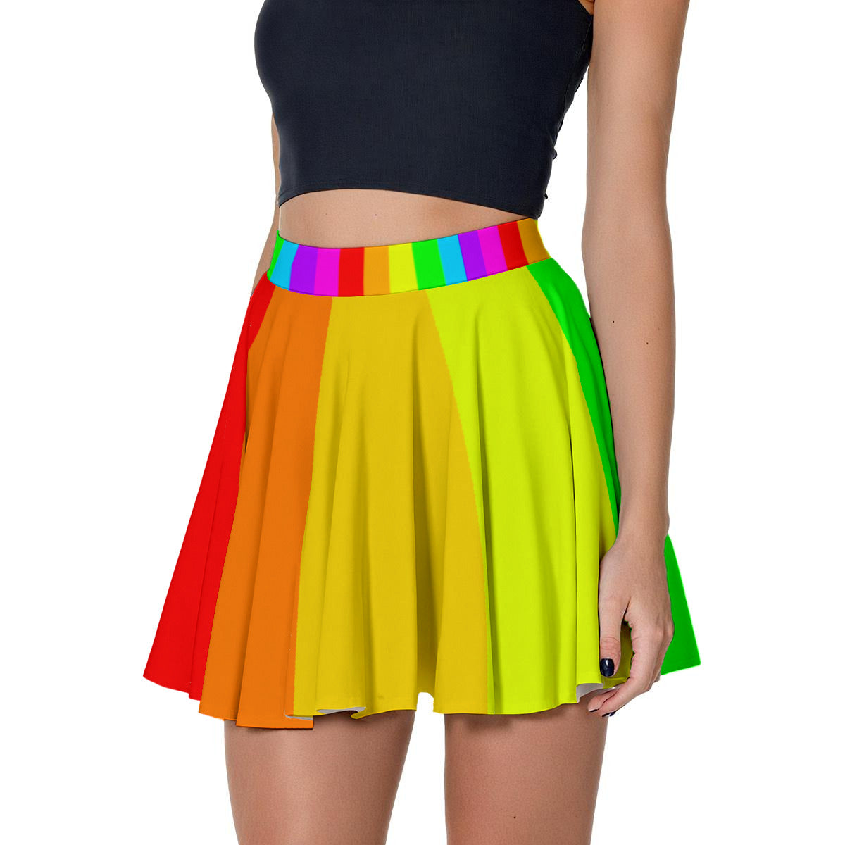 Color Wheel Skirt