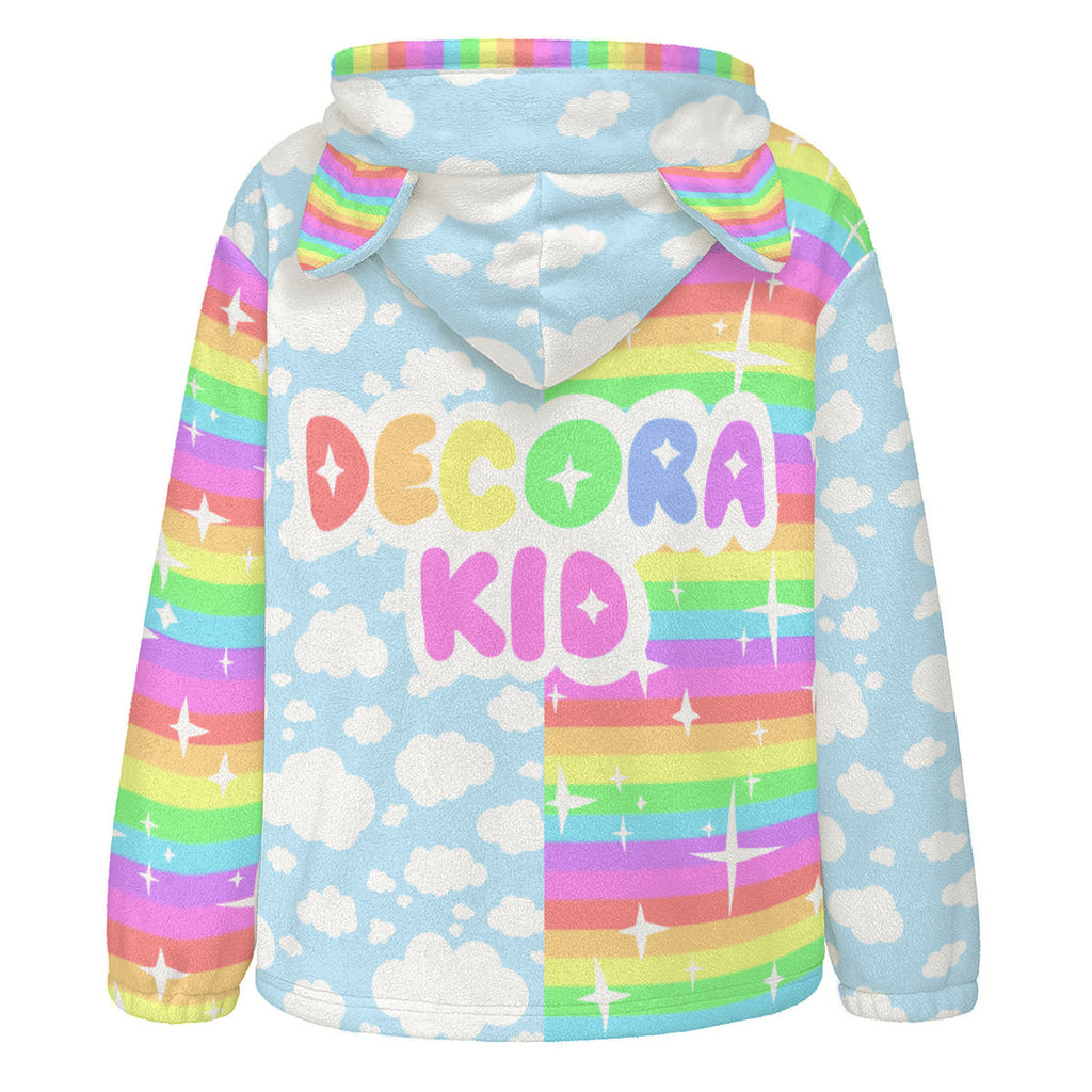 Pastel Cat Ear Hoodie