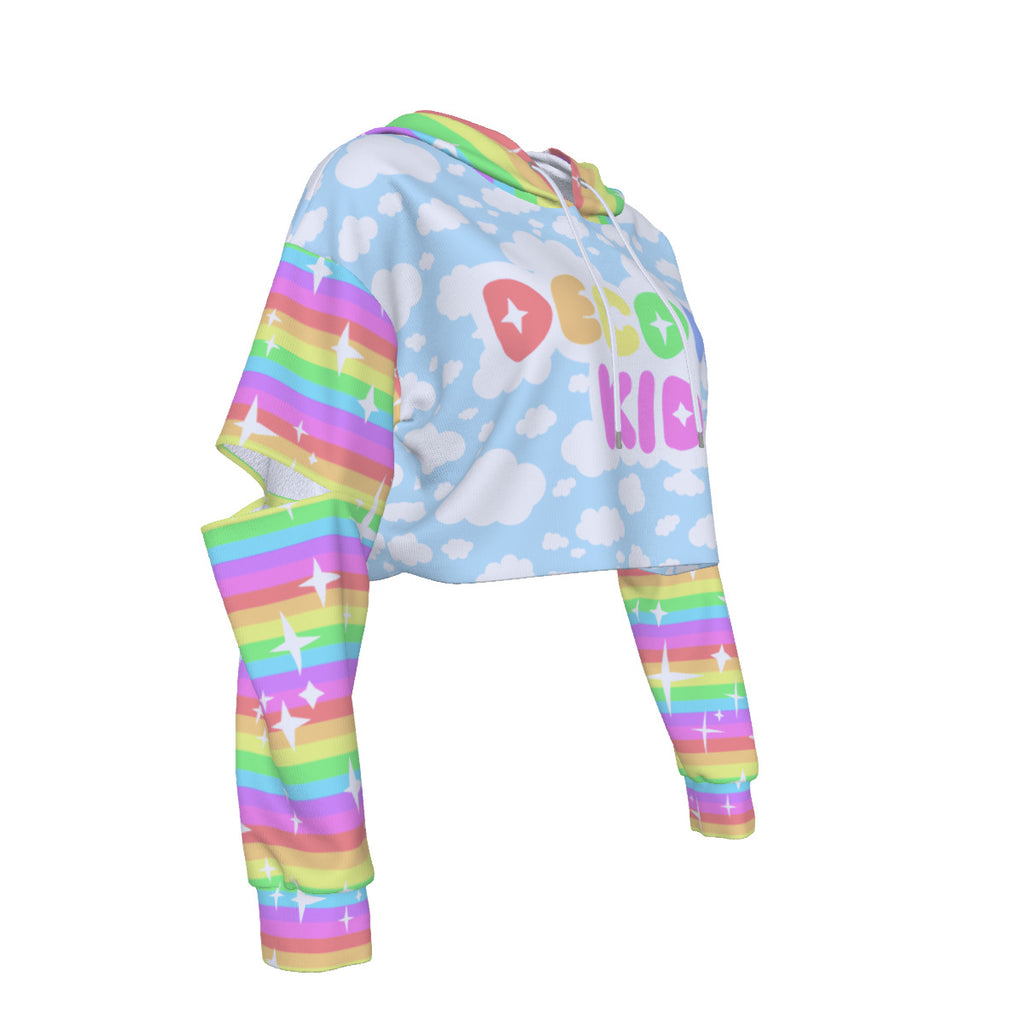 Pastel DECORA KID Sleeves Cut Out Sweater