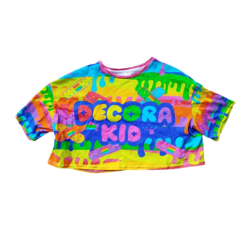 Bloody Rainbow Cropped Tshirt