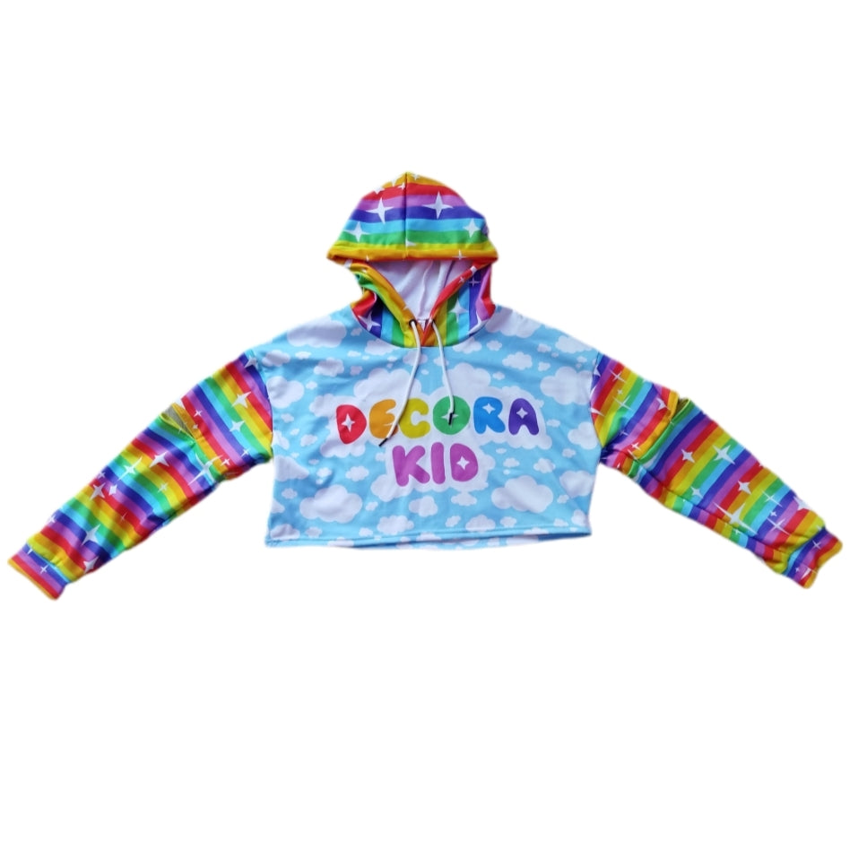 DECORA KID Sleeves Cut Out Sweater