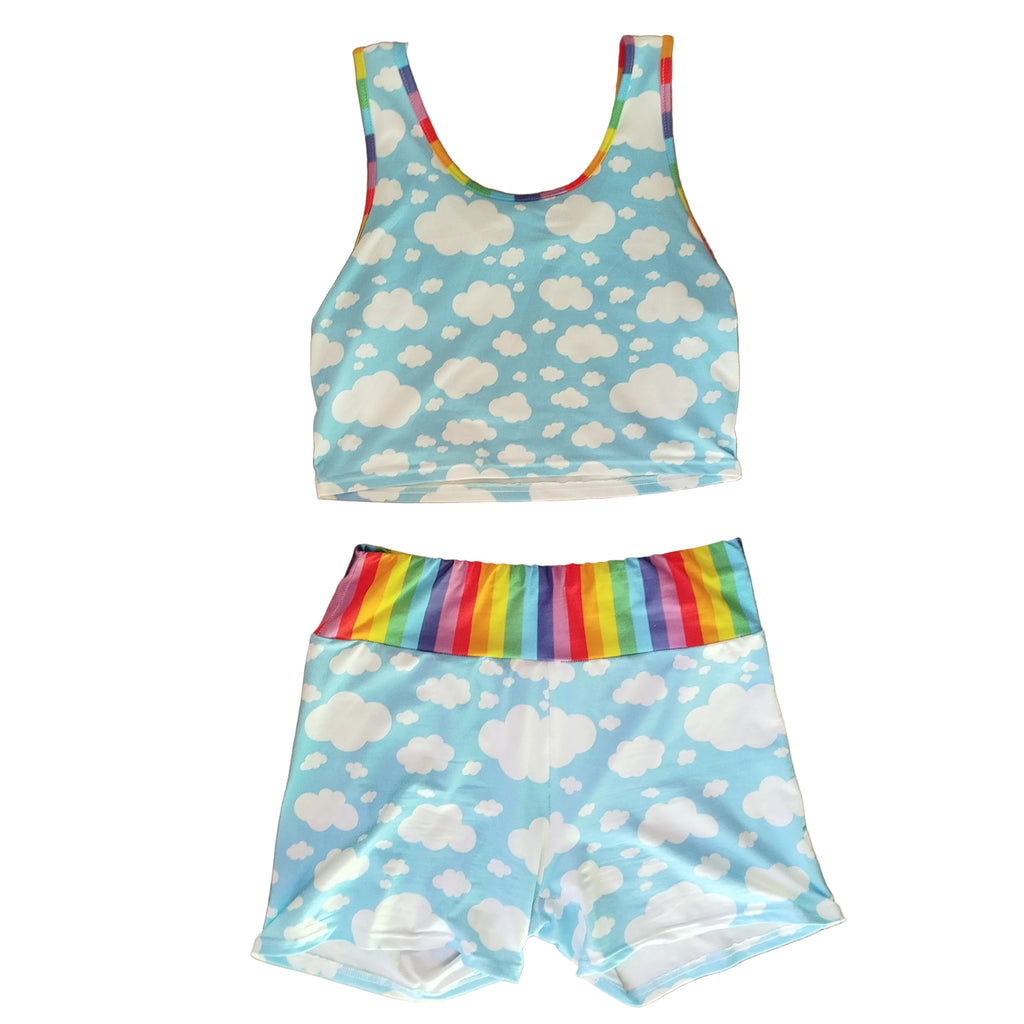 Cloudy Rainbow Safety Set