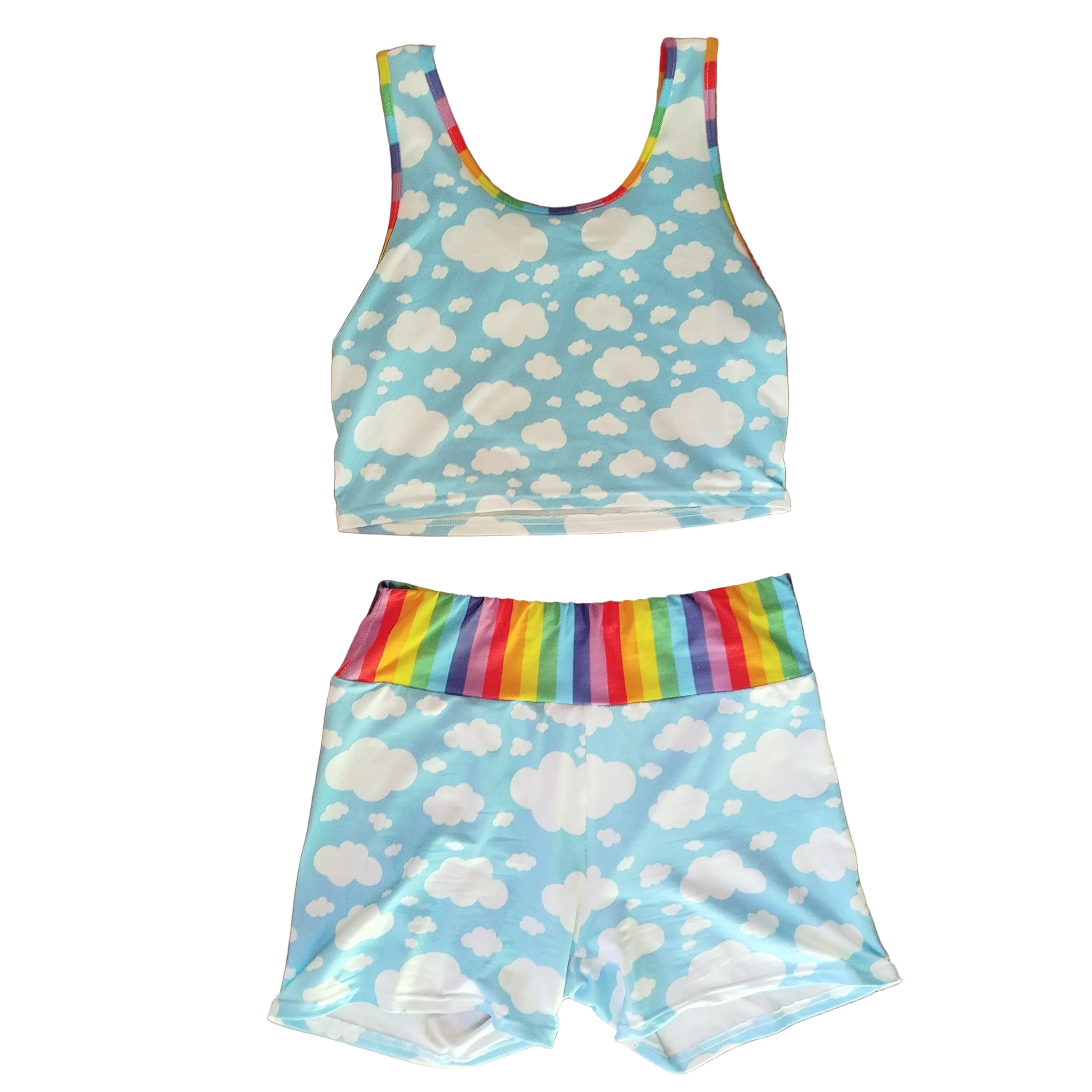 Cloudy Rainbow Safety Set