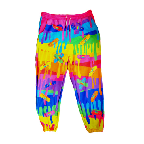 Bloody Rainbow Fleece Pants