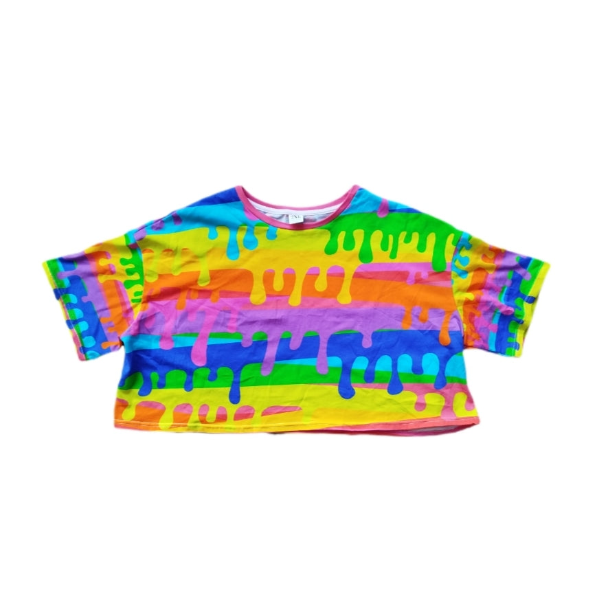 Dripping Cropped Tshirt