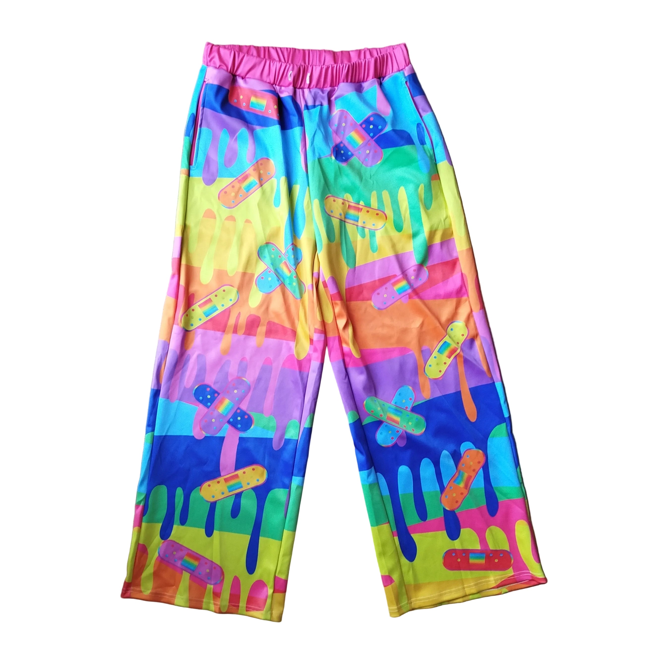 Bloody Rainbow Wide Pants